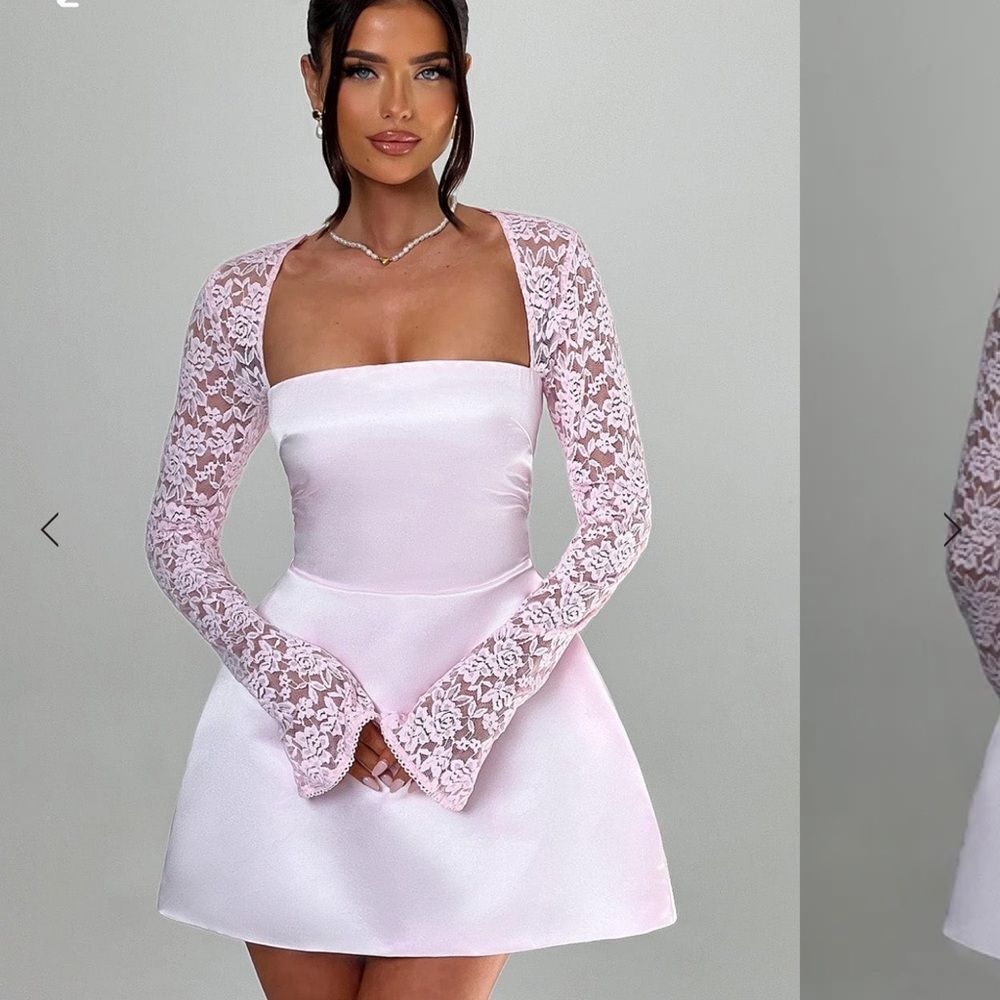 Babyboo Fashion SADIE MINI DRESS - BLUSH‎ 
Size XS NWT in packaging